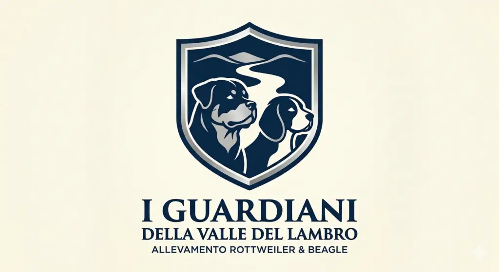 Cuccioli Rottweiler e Beagle in allevamento